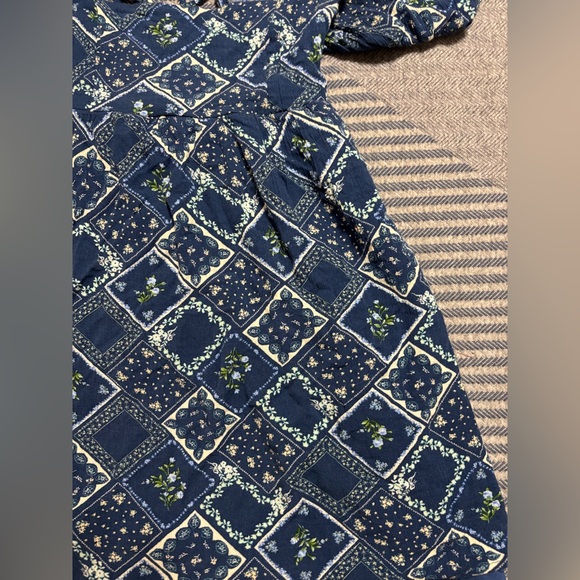 💘5 for $25 / Altar'd State Blue Patterned Dress - Picture 6 of 15